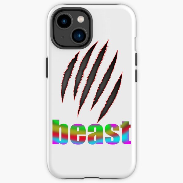 Logo beast,fanny beast Tiger tiger iPhone Tough Case RB1409 product Offical mrbeast Merch