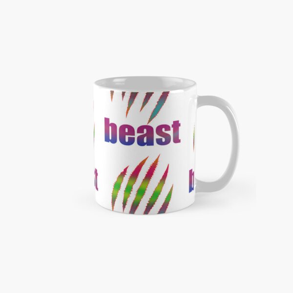 Logo beast,fanny beast Tiger beast Classic Mug RB1409 product Offical mrbeast Merch