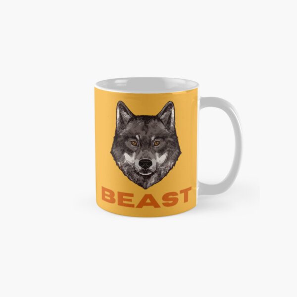 Copy of logo beast fanny beast black Classic Mug RB1409 product Offical mrbeast Merch