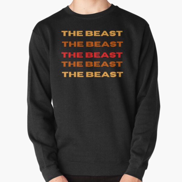 Copy of logo beast fanny beast black Pullover Sweatshirt RB1409 product Offical mrbeast Merch