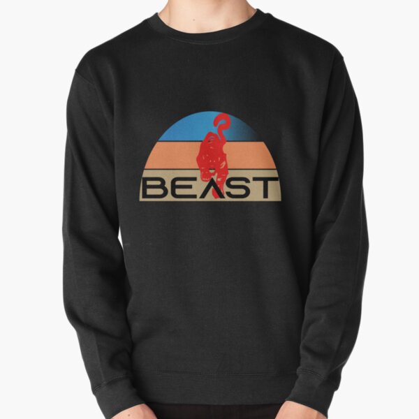 logo beast Vintage beast t-shirts Pullover Sweatshirt RB1409 product Offical mrbeast Merch