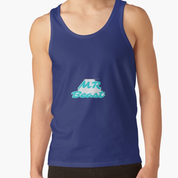 MrBeast Clothing and Accessories Collection Tank Top RB1409 product Offical mrbeast Merch