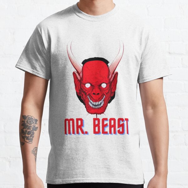 Mr Beast Devil Classic T-Shirt RB1409 product Offical mrbeast Merch