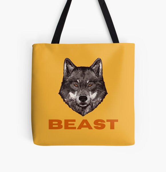 Copy of logo beast fanny beast black All Over Print Tote Bag RB1409 product Offical mrbeast Merch