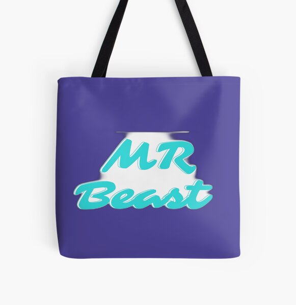 MrBeast Clothing and Accessories Collection All Over Print Tote Bag RB1409 product Offical mrbeast Merch