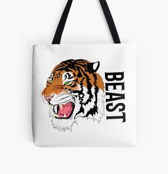 logo beast fanny beast All Over Print Tote Bag RB1409 product Offical mrbeast Merch