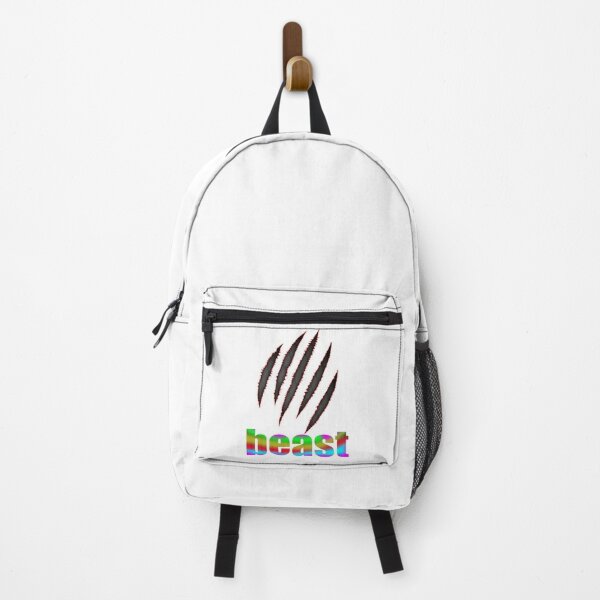 Logo beast,fanny beast Tiger tiger Backpack RB1409 product Offical mrbeast Merch