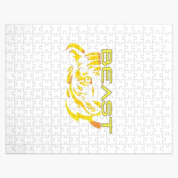 Logo Beast Fanny Tiger t-shirts Jigsaw Puzzle RB1409 product Offical mrbeast Merch