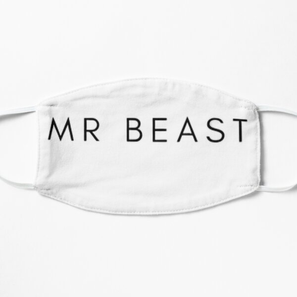 Copie de MrBeast Clothing and Accessories Collection Flat Mask RB1409 product Offical mrbeast Merch
